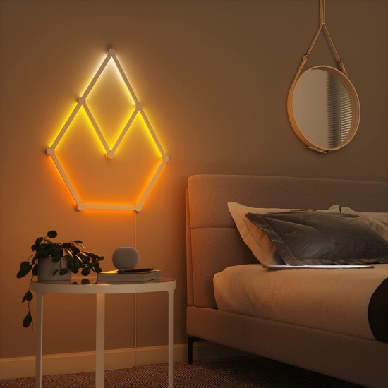Nanoleaf Lines Starter Kit White 9 Pack