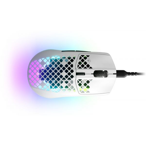 SteelSeries Aerox 3 (2022) Snow  Gaming Mouse