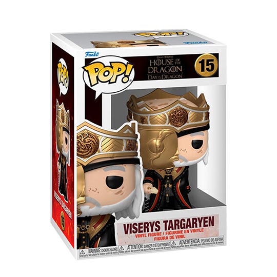 Funko Pop! Tv: House of the Dragons S2 - Masked Viserys w/chase