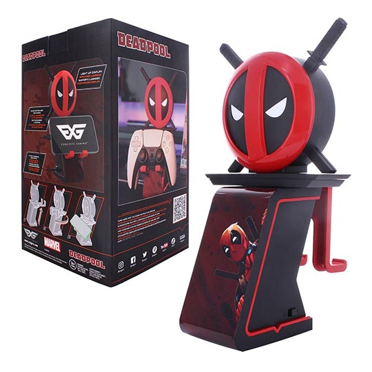 Cable Guy  Marvel Deadpool Ikon Gaming Controller & Phone Holder