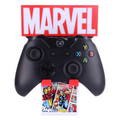 Cable Guy  Marvel Logo Ikon Gaming Controller & Phone Holder