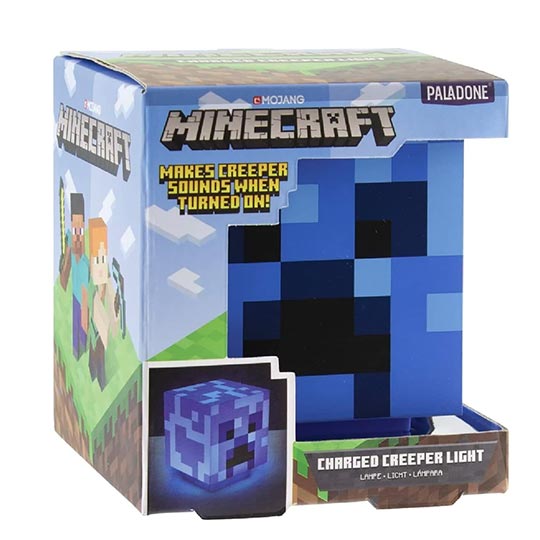 Paladone Minecraft Charged Creeper Light With Sound