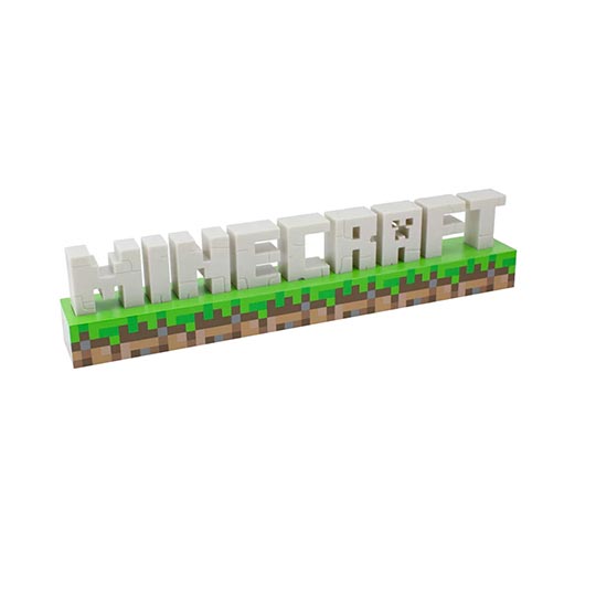 Paladone Minecraft Logo Light
