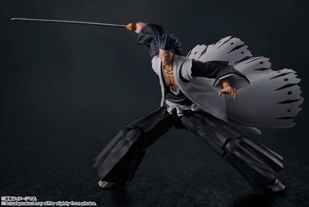 Bandai S.H.Figuarts Kenpachi Zaraki Bleach:Thousand-Year Blood War Figure