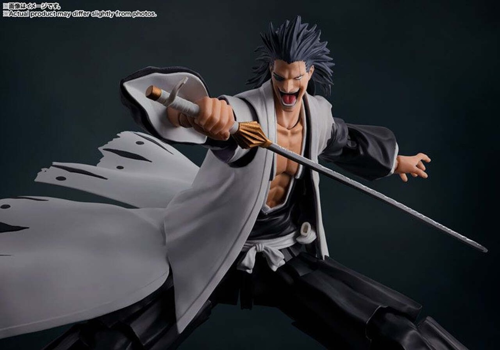 Bandai S.H.Figuarts Kenpachi Zaraki Bleach:Thousand-Year Blood War Figure