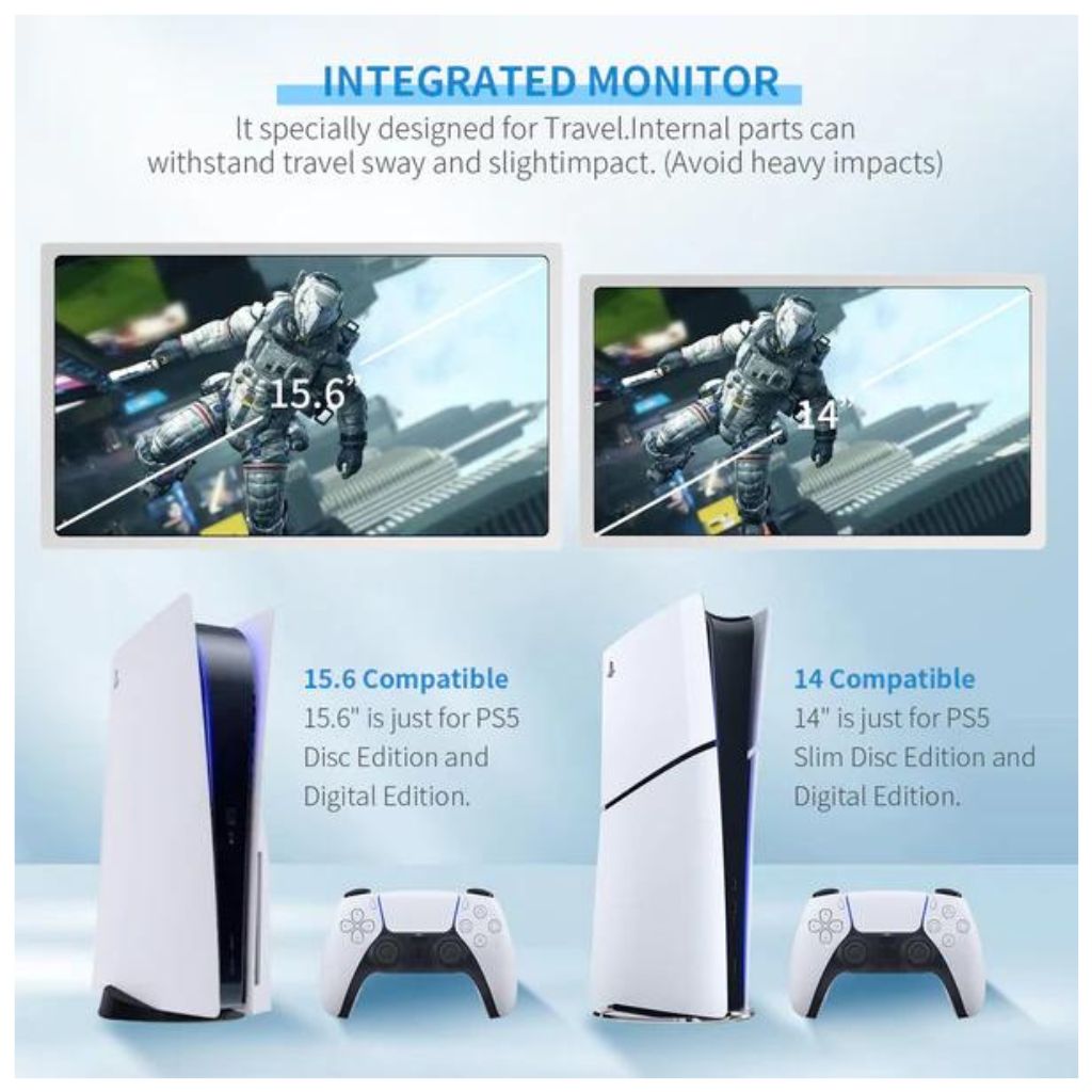 G-Story 14" LED 4K Portable Gaming Monitor For PS5 Slim