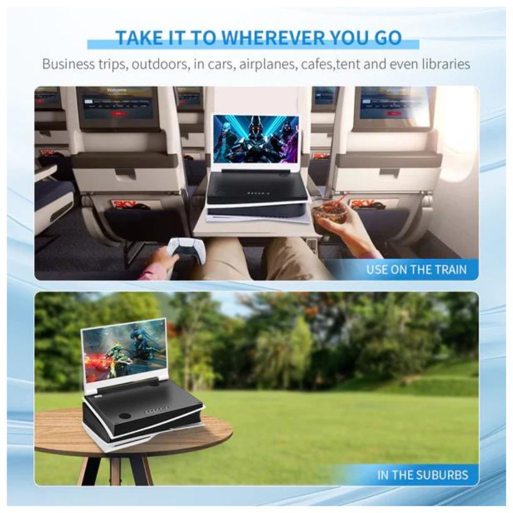 G-Story 14" LED 4K Portable Gaming Monitor For PS5 Slim