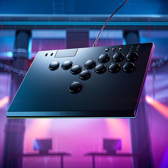 Razer Kitsune Wired Fighting Stick for PS5 - Black