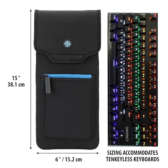 ENHANCE TenKeyless Keyboard Sleeve