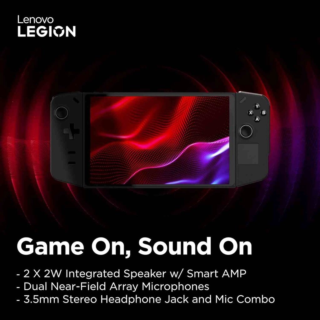 Lenovo LEGION GO Ryzen Z1 Extreme 16GB RAM 512GB SSD Integrated AMD Radeon Graphics 8.8" Gaming Console - Shadow Black