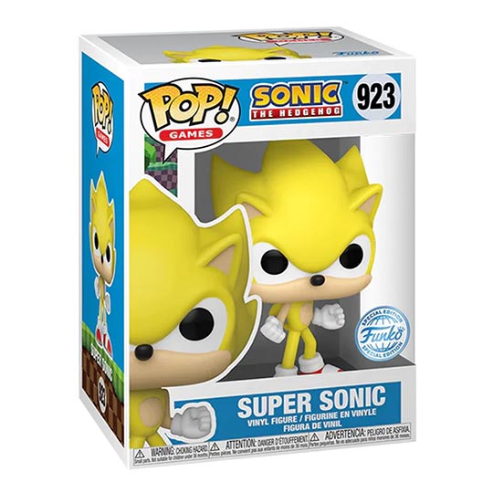 Funko Pop! Games: Sonic - Super Sonic w/chase (Exc)