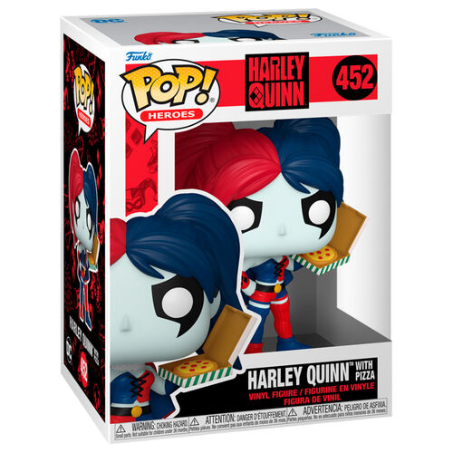 Funko Pop! Heroes: DC - Harley with Pizza