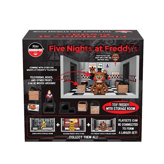 Funko Snap Playset! Games: Five Nights at Freddy's - Security Room