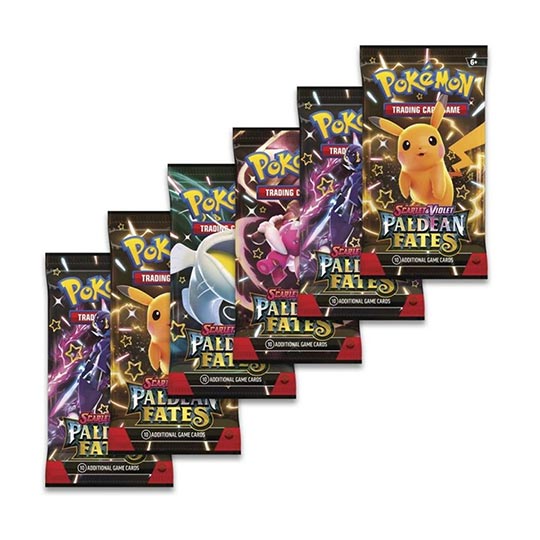 Pokemon TCG : Scarlet & Violet Paldean Fates Booster Bundle