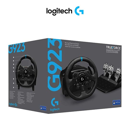 Logitech G G923 Racing Wheel And Pedals for PS4/PC