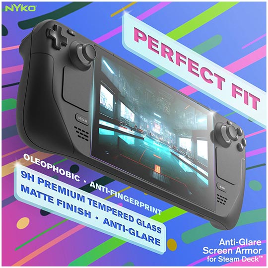 Nyko Anti-glare Screen Armor for Steam Deck
