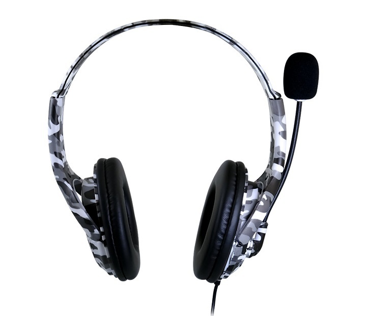 Nyko Headset UN-3500 Black And White Camo