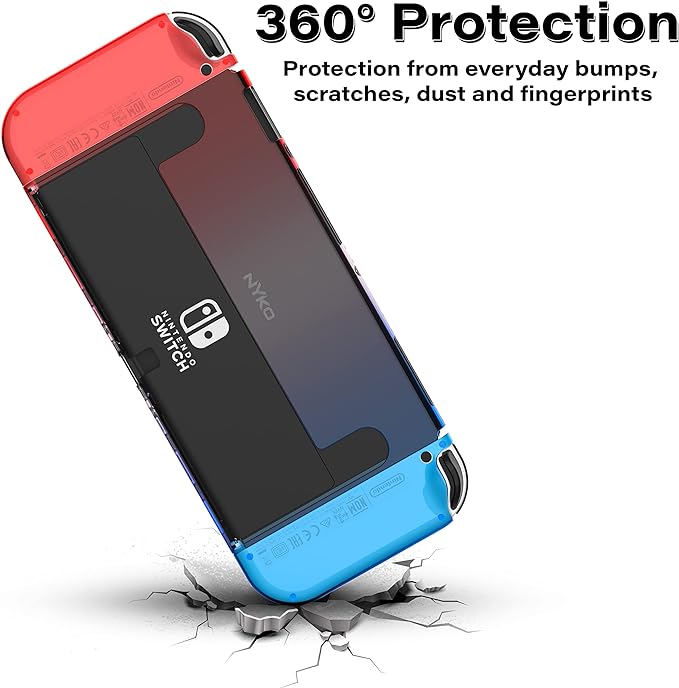 Nyko Thin Case Red/Blue For Switch OLED
