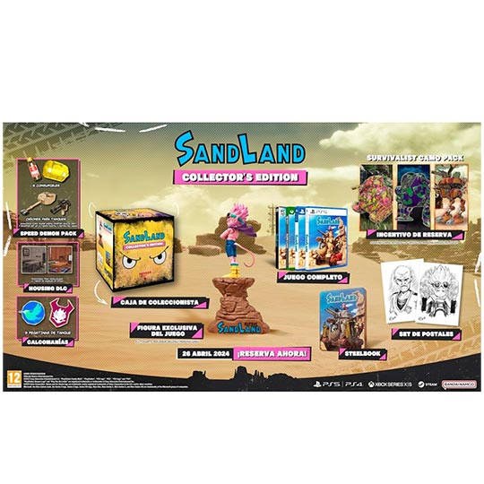 PS5 Sand Land Collectors Edition