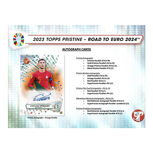 Topps Pristine UEFA Road to Euro 2024
