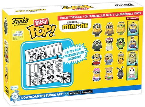 Funko  Bitty Pop! Animation: Minions - Eye Matie  - Figure