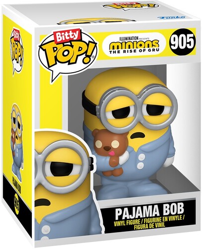 Funko  Bitty Pop! Animation: Minions - Roller Skating Stuart - Figure