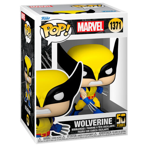 Funko  Pop! Marvel: Wolverine 50th - Ultimate Wolverine (Classic Suit) - Figure
