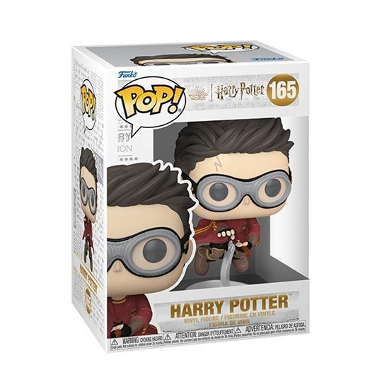 Funko  Pop! Movies: Harry Potter: The Prisoner of Azkaban - Harry with Broom (Quidditch) - Figure