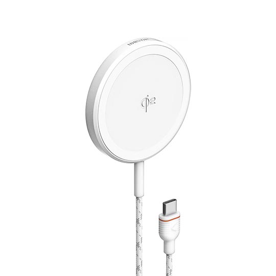 Unisynk Magnetic Wireless Charger Qi2 15W 2M White