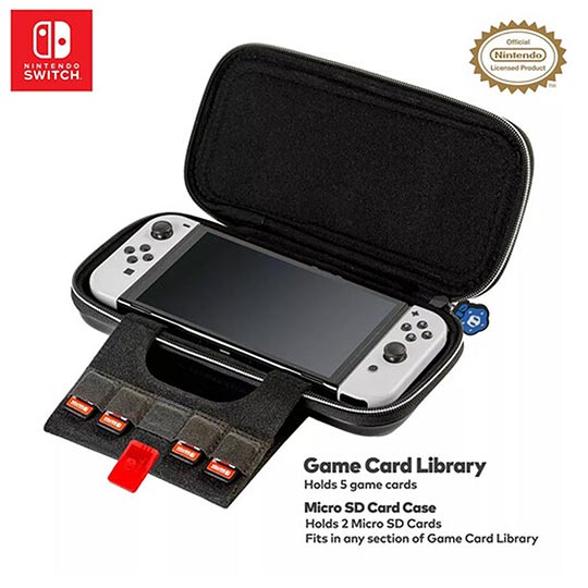 RDS Industries - NS Game Traveler Deluxe Travel Case - Mario Wonder Case