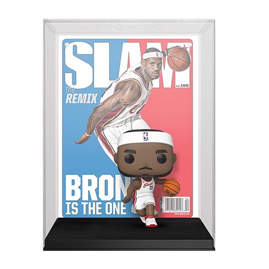 Funko Pop Cover! Basketball: NBA Slam - LeBron James - Figure