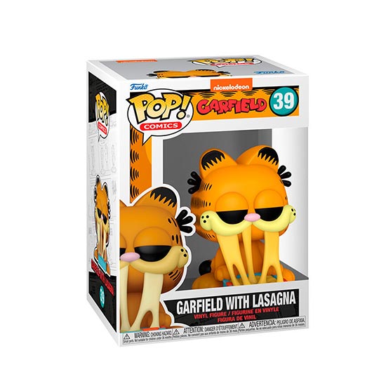 Funko Pop! Animation: Garfield - Garfield with Lasagna Pan  Figure