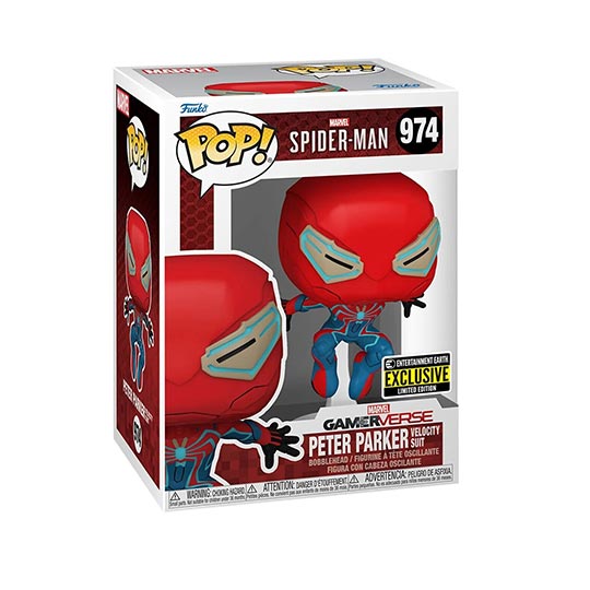 Funko Pop! Marvel: Spider-Man 1 - Velocity Suit (Exc)  Figure