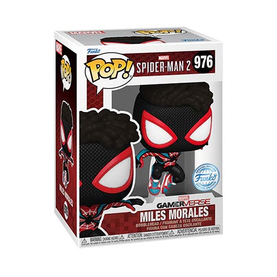 Funko Pop! Marvel: Spider-Man 2 - Miles Morales(Evolved Suit)(Exc)  Figure