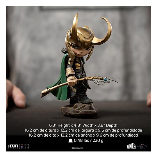 IRON STUDIOS - LOKI - AVENGERS: THE INFINITY SAGA - MINICO