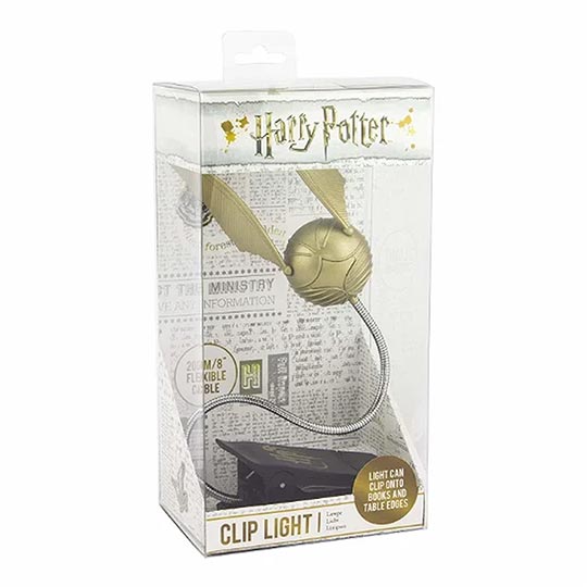 Paladone Harry Potter - Golden Snitch - Lumi Light Clip V2