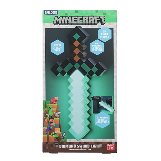 Paladone Minecraft Diamond Sword Light