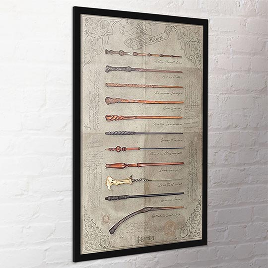 Pyramid  Harry Potter - The Wand Chooses The Wizard - Maxi Poster