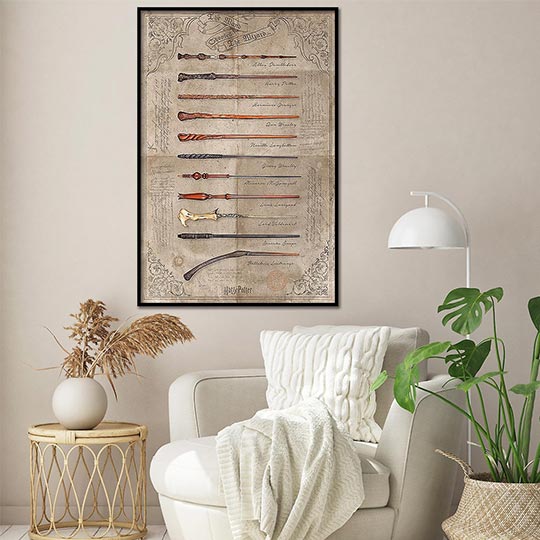 Pyramid  Harry Potter - The Wand Chooses The Wizard - Maxi Poster