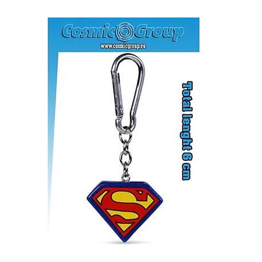 Pyramid  Superman - Logo - 3D Keychain
