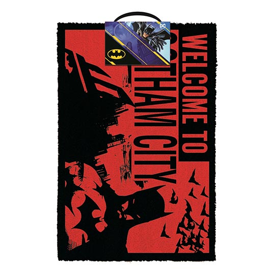 Pyramid  The Batman (Red) - Welcome To Gotham - Doormat