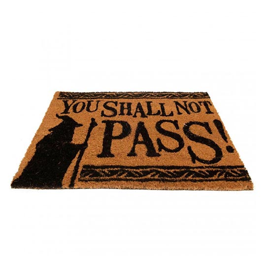 Pyramid  The Lord Of The Rings - You Shall Not Pass - Doormat