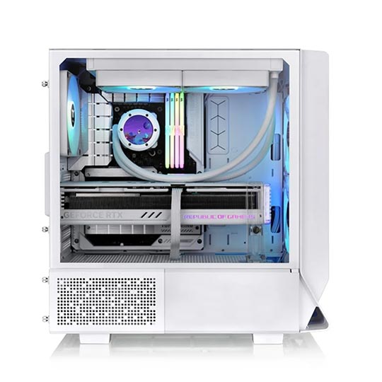 Thermaltake Ceres 330 TG ARGB Snow Mid Tower Chassis