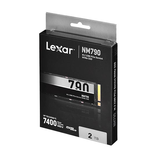 LEXAR 2TB High Speed PCIe Gen 4X4 M.2 NVMe, up to 7400 MB/s Hard Drive
