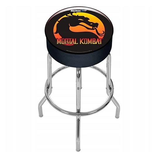 Mortal Kombat  with License Riser, Light Up Marquee and Stool