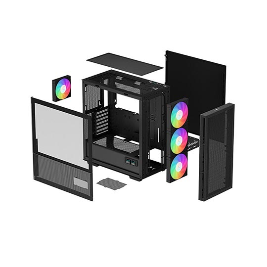 DEEPCOOL CASE CH560 DIGITAL E-ATX 4F RGB
