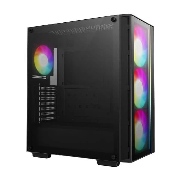 DEEPCOOL CASE MATREXX 55 V4 TG ATX 4F RGB TYPE-C