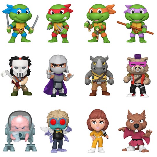 Funko Mystery Mini! Movies: Teenage Mutant Ninja Turtle - 12pcs PDQ