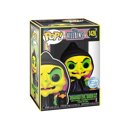 Funko Pop! Disney: Snow White - Witch with Raven (BLKLT)(Exc)