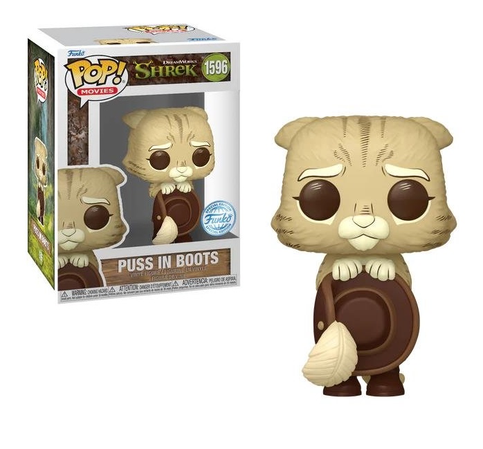 Funko Pop! Movies: Shrek Dreamworks 30th Anniversary- Puss in Boots (BRN)(Exc)